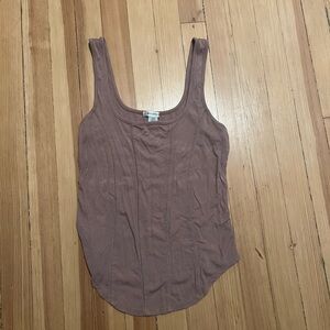 Bozzolo Brown Tank Top, Large